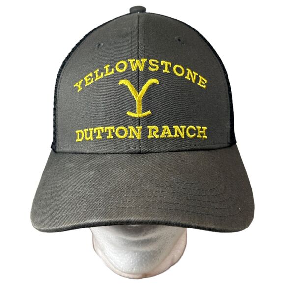Yellowstone Dutton Ranch Mesh Trucker Snapback Hat - Picture 1 of 7